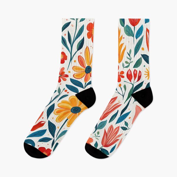 Item preview, Gouache Flowers Pattern. designed and sold by ARichArts.