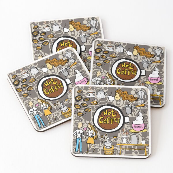 Item preview, l love coffee I love tea,making coffee designed and sold by zzzozzo.