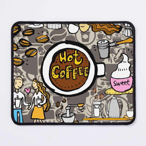 Item preview, l love coffee I love tea,making coffee designed and sold by zzzozzo.