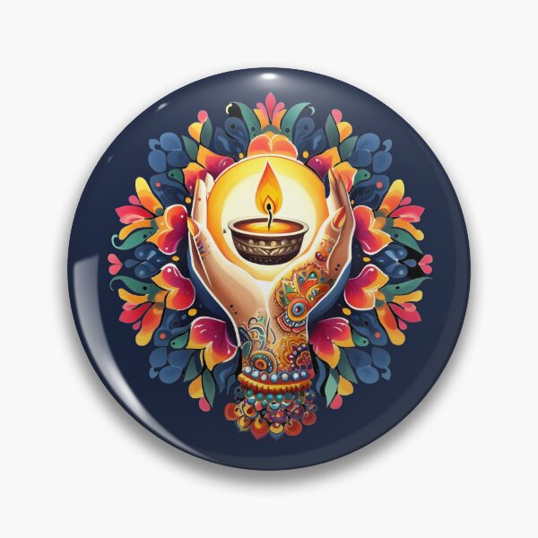 Item preview, Divali candle designed and sold by tipitoes.