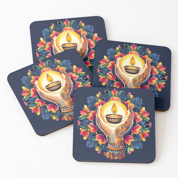 Item preview, Divali candle designed and sold by tipitoes.