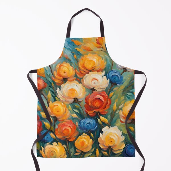 Item preview, Neo Impressionist Flowers Pattern. designed and sold by ARichArts.