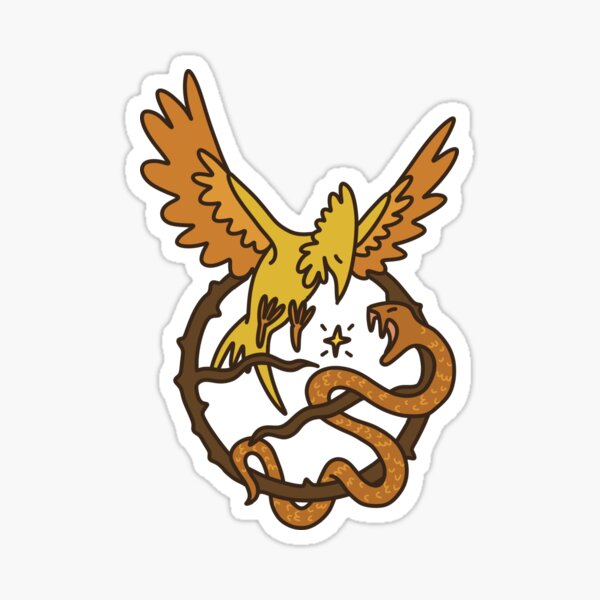 Item preview, The Ballad of Songbirds and Snakes - Hunger Games Logo designed and sold by callia-.