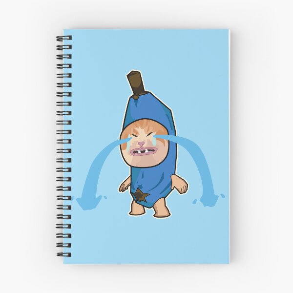 Item preview, BLUE sad cry banana cat - happy hapi cat meme designed and sold by Rzera-.