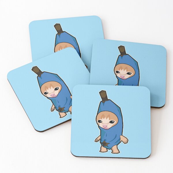 Item preview, Blue Happy Hapi Banana Cat Meme designed and sold by Rzera-.
