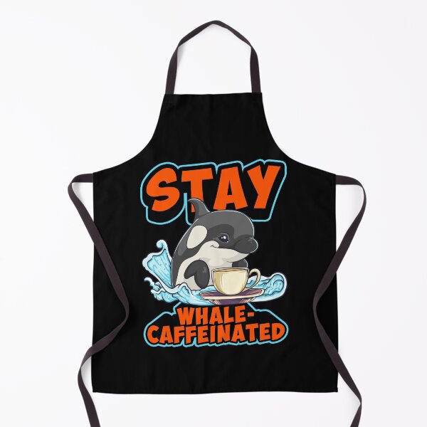 Item preview, Whale Caffeinated Coffee Pun Men Women Funny Orca Coffee designed and sold by KsuAnn.