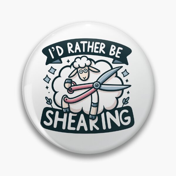 Item preview, I'd Rather Be Shearing - Sheep Shearing designed and sold by TeesYouWant.