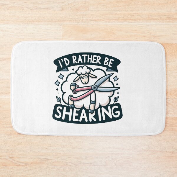 Item preview, I'd Rather Be Shearing - Sheep Shearing designed and sold by TeesYouWant.