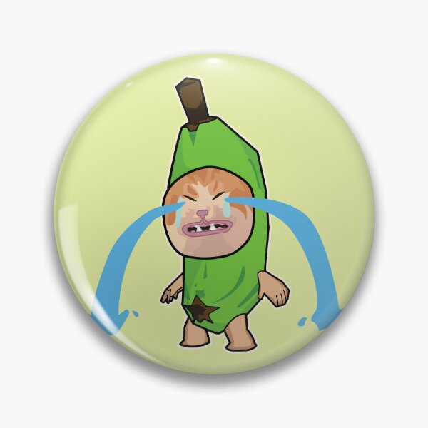 Item preview, GREEN sad cry banana cat - happy hapi cat meme designed and sold by Rzera-.