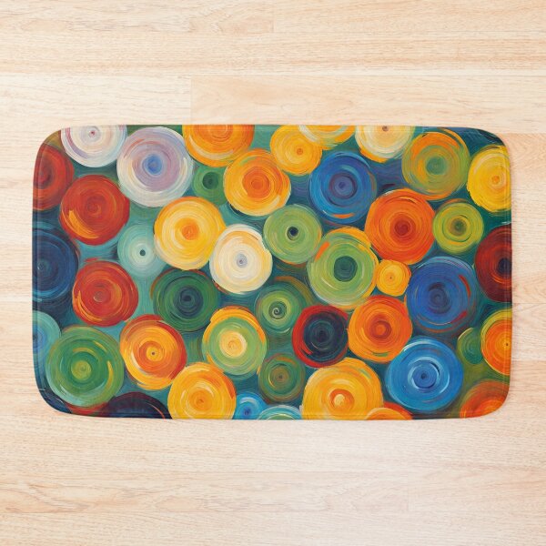 Item preview, Neo-Impressionist Abstract Flowers Pattern. designed and sold by ARichArts.