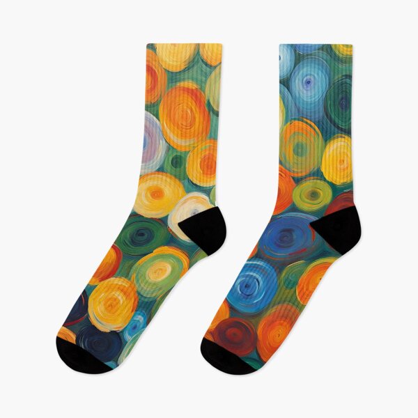 Item preview, Neo-Impressionist Abstract Flowers Pattern. designed and sold by ARichArts.