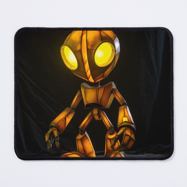Item preview, Paper mache alien designed and sold by Whimsicalhub.