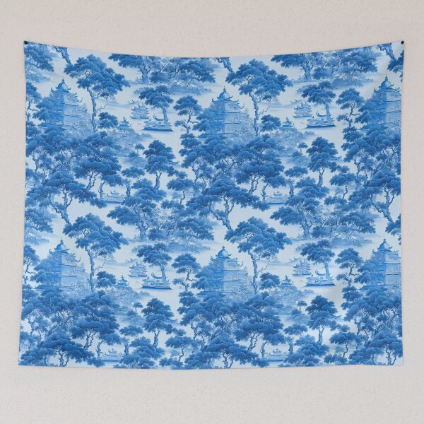Item preview, Japanese garden fabric art that will fascinate you designed and sold by Natcharee.