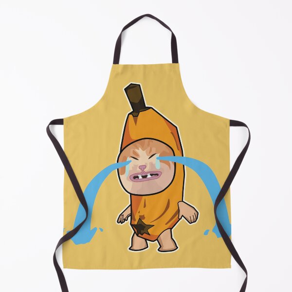 Item preview, ORANGE sad cry banana cat - happy hapi cat meme designed and sold by Rzera-.