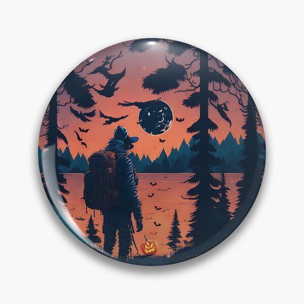 Item preview, Wandering Alone In The Wilderness - Halloween Mood designed and sold by Camply.