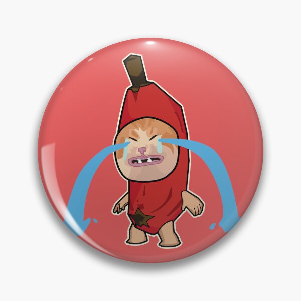 Item preview, RED sad cry banana cat - happy hapi cat meme designed and sold by Rzera-.