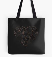 Kintsugi - Gold Rose Tote Bag