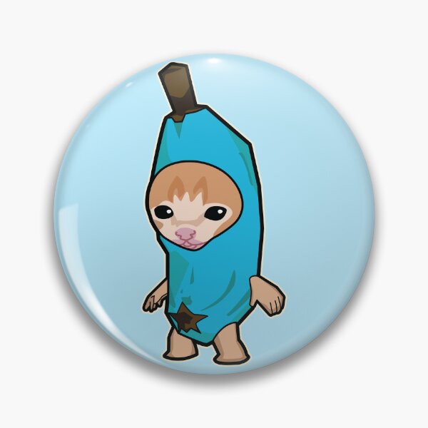 Item preview, SKY BLUE Happy Hapi Banana Cat Meme designed and sold by Rzera-.
