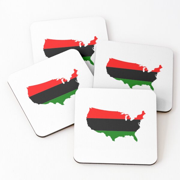 Item preview, Pan African American Map designed and sold by sourceoflife.