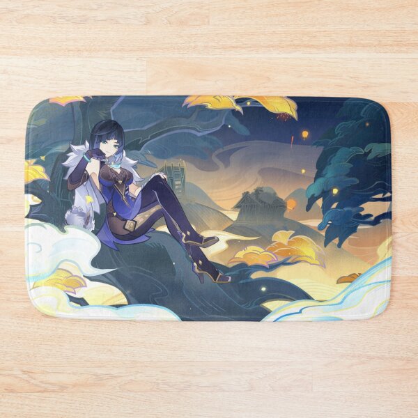 Item preview, Genshin Impact Yelan Mingxiao event Poster designed and sold by Astral Drop.