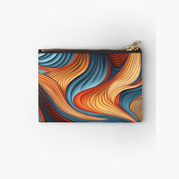 Item preview, Warm & Cold Sand Abstract Curves Pattern. designed and sold by ARichArts.