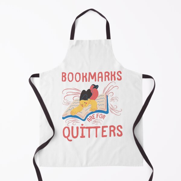 Item preview, Bookmarks Are For Quitters in red designed and sold by Simea8.