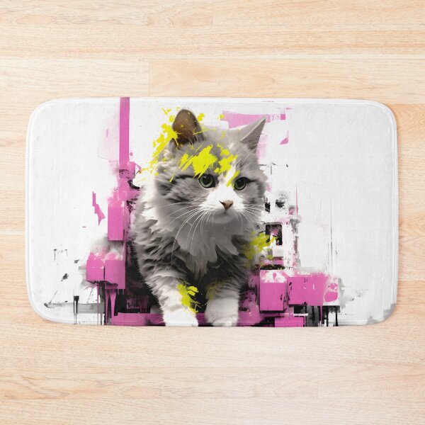 Item preview, a cat in an abstract world designed and sold by ManuelAndreas.