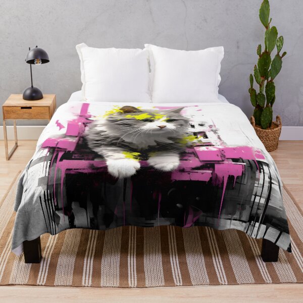 Item preview, a cat in an abstract world designed and sold by ManuelAndreas.