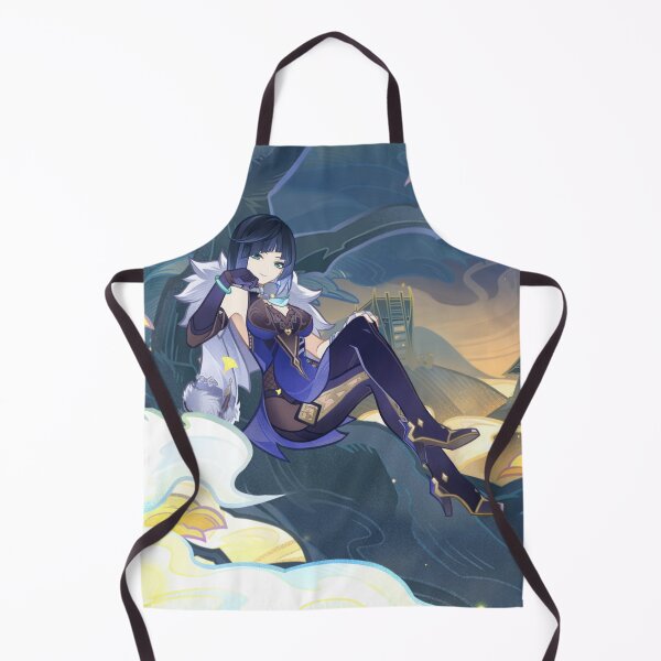 Item preview, Genshin Impact Yelan Mingxiao event Poster designed and sold by Astral Drop.