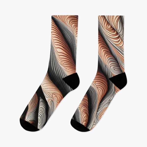 Item preview, Sand Abstract Curves Pattern. designed and sold by ARichArts.