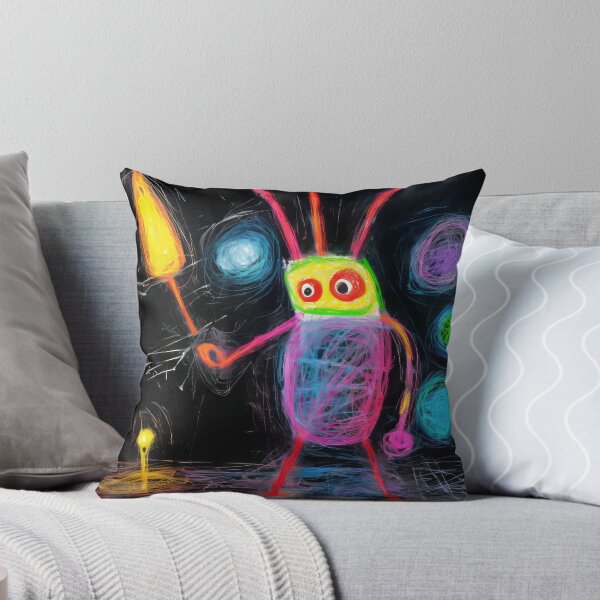 Item preview, oil pastel painting designed and sold by Whimsicalhub.