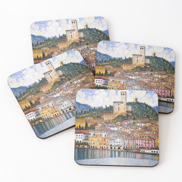 Item preview, Gustav Klimt Malcesine on Lake Garda designed and sold by maniacfitness.