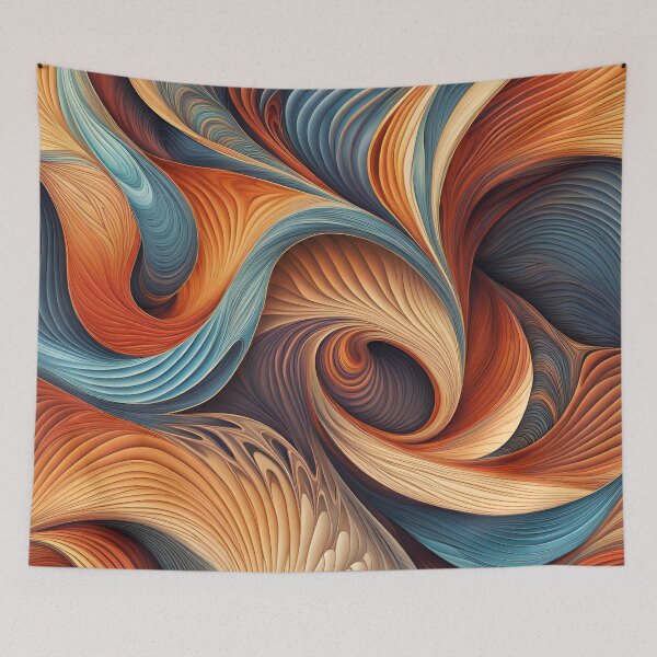 Item preview, Dessert Abstract Curves Pattern. designed and sold by ARichArts.