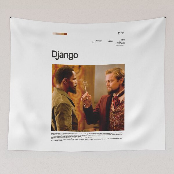 Item preview, Django movie poster designed and sold by paulrommer.