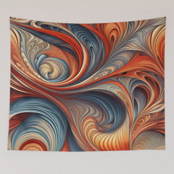 Item preview, Dessert Abstract Curves Pattern. designed and sold by ARichArts.