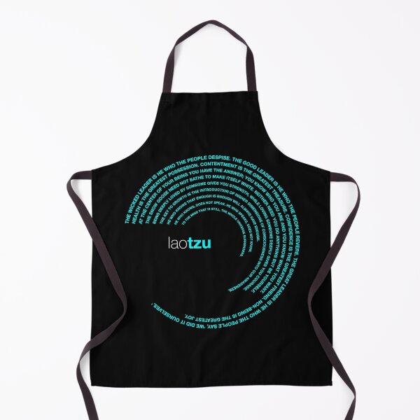 Item preview, Lao Tzu famous quotes poster [aqua] designed and sold by CMYKStudio.