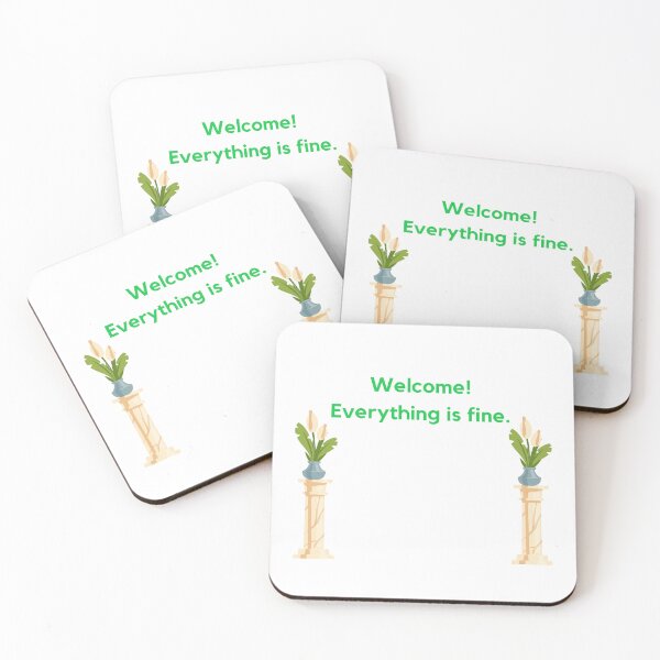 Item preview, Welcome! Everything is fine. designed and sold by madebyaimee.