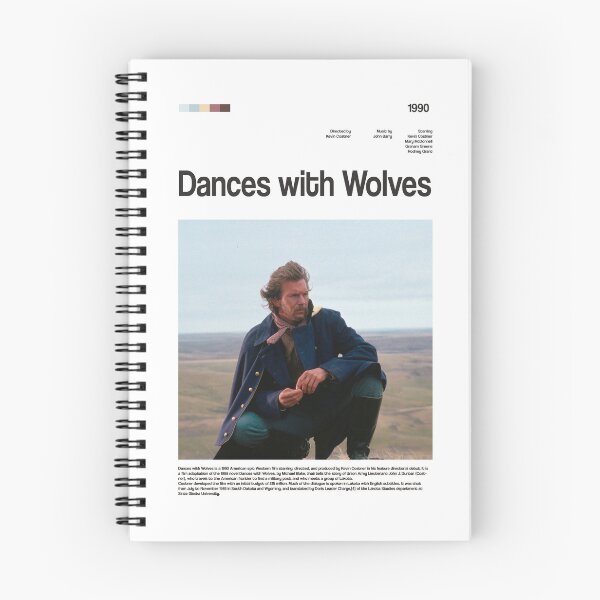 Item preview, Dances with Wolves movie poster designed and sold by paulrommer.