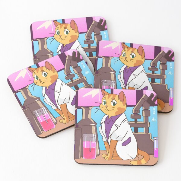 Item preview, Cat in a lab designed and sold by JohntumPhysics.