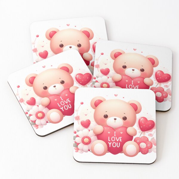 Item preview, teddy bear for love designed and sold by Arty Art.