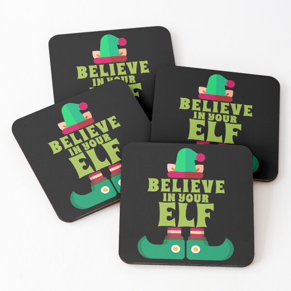 Item preview, Believe In Your Elf - Funny Christmas Puns Gift designed and sold by InkyGenies.