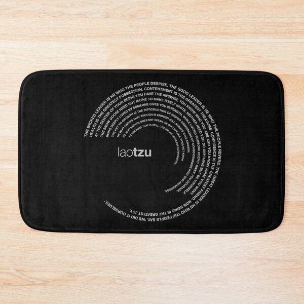 Item preview, Lao Tzu famous quotes poster [silver] designed and sold by CMYKStudio.