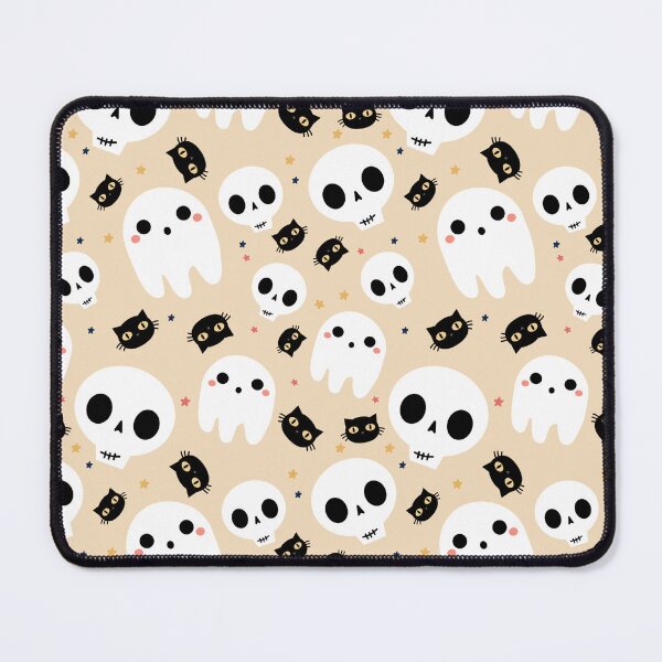 Item preview, Spooky Elegance: Ghosts & Cats (Halloween Patterns) designed and sold by PixSellerShop.