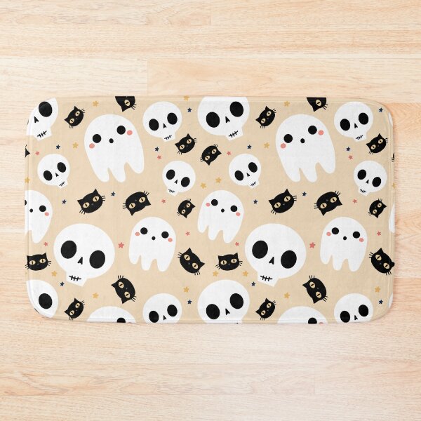 Item preview, Spooky Elegance: Ghosts & Cats (Halloween Patterns) designed and sold by PixSellerShop.