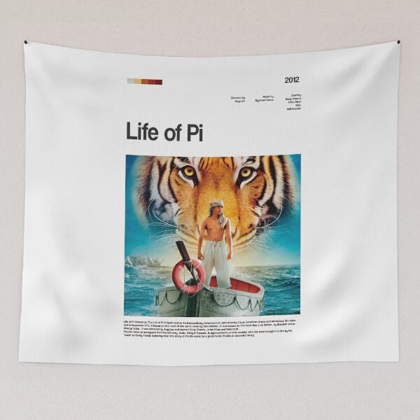 Item preview, Life of Pi  movie poster designed and sold by paulrommer.