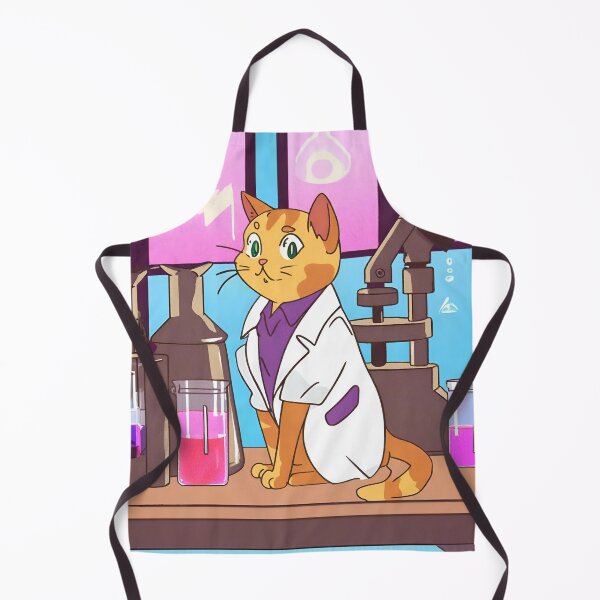 Item preview, Cat in a lab (wider frame) designed and sold by JohntumPhysics.