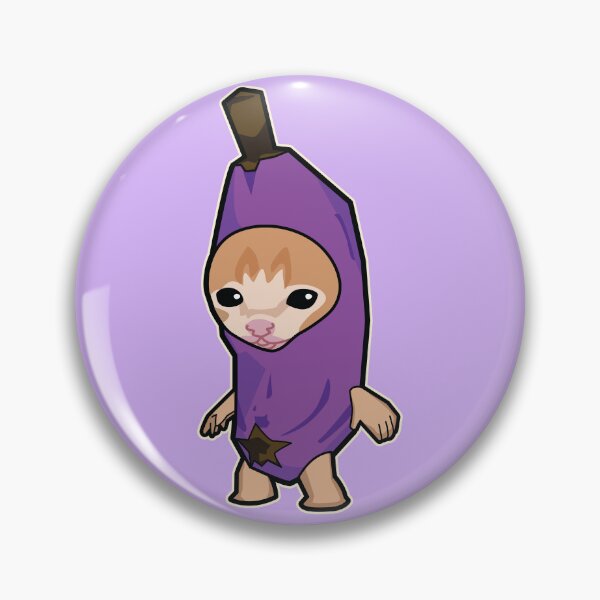 Item preview, Violet Happy Hapi Banana Cat Meme designed and sold by Rzera-.