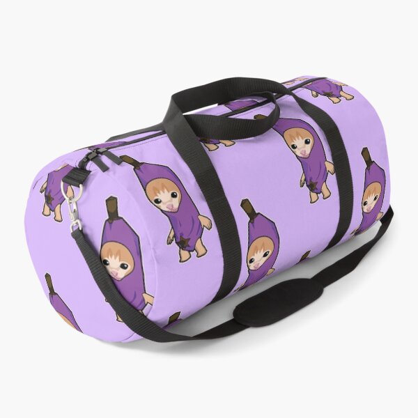 Item preview, Violet Happy Hapi Banana Cat Meme designed and sold by Rzera-.