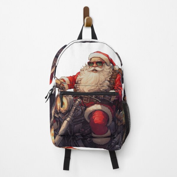 Item preview, Crazy Santa Claus on a motorcycle designed and sold by Tedos7.