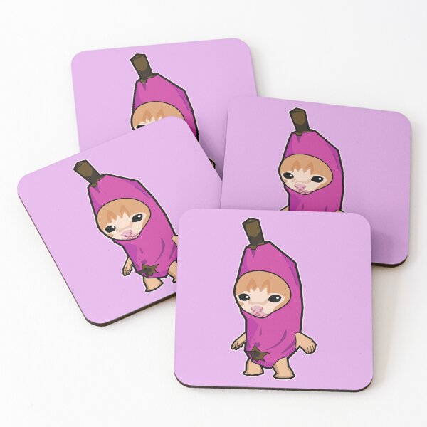 Item preview, Purple Happy Hapi Banana Cat Meme designed and sold by Rzera-.